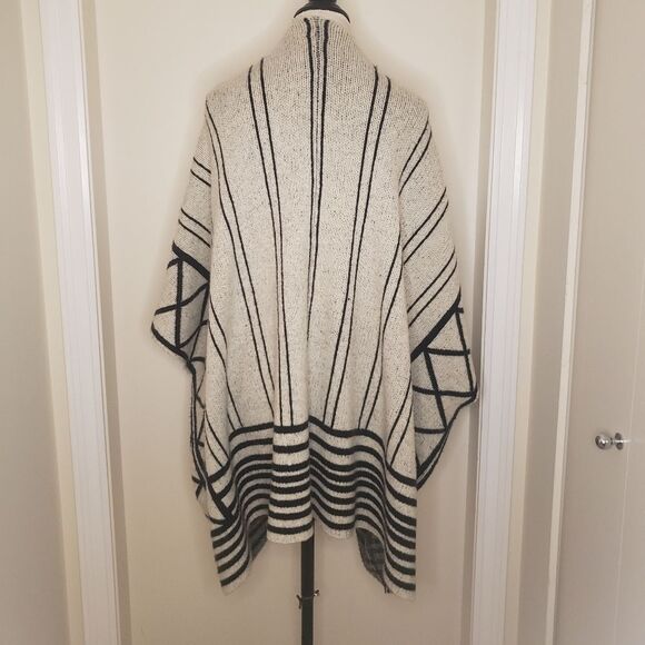 Vero Moda art-deco knit sweater coat - Picture 6 of 12